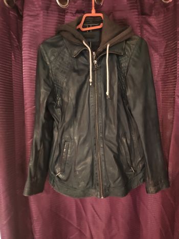 Veste cuir