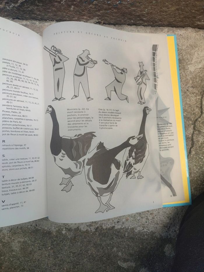 Livre peinture et décors au pochoir - photo numéro 11