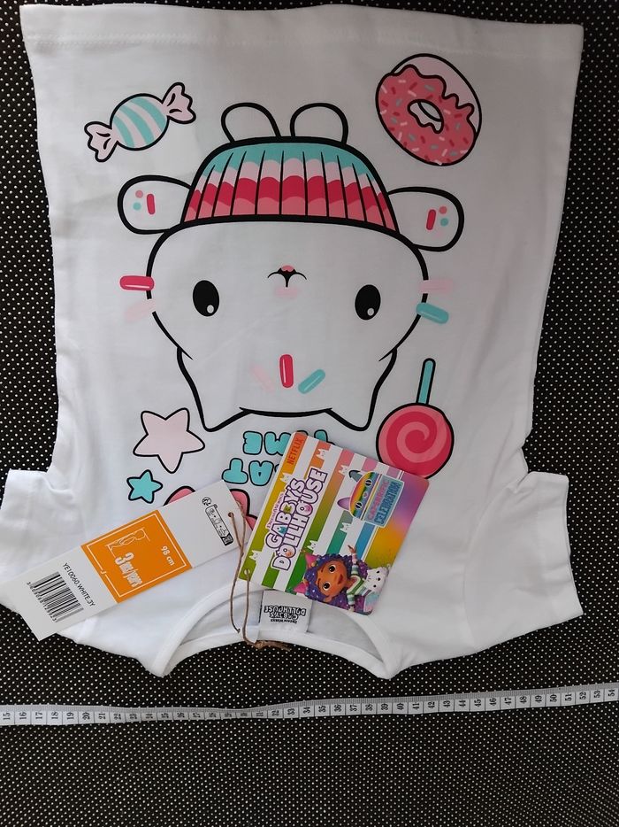 Tee-shirt manches courtes Gabby’s Dollhouse neuf 3 ans - photo numéro 4