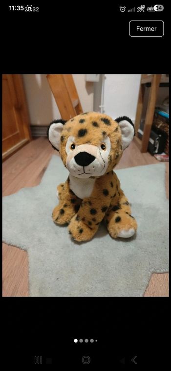 Peluches  nicotoy commo neuf