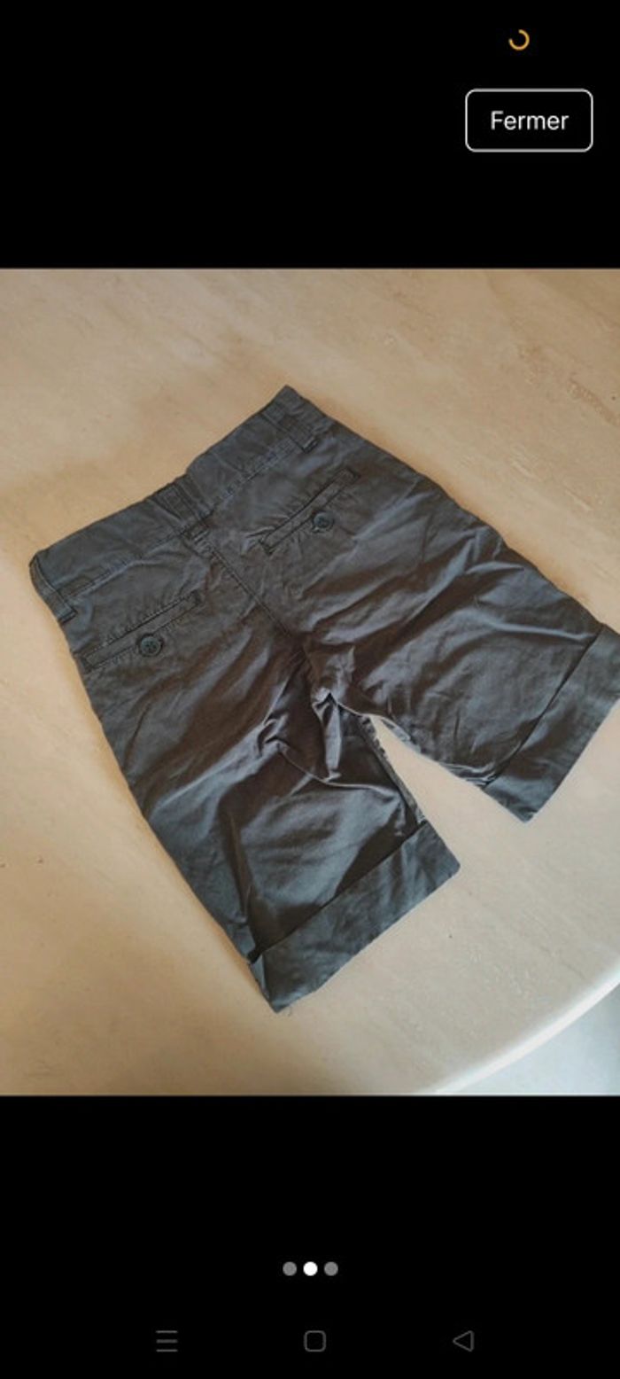 Short marron habillé pour occasions - photo numéro 2