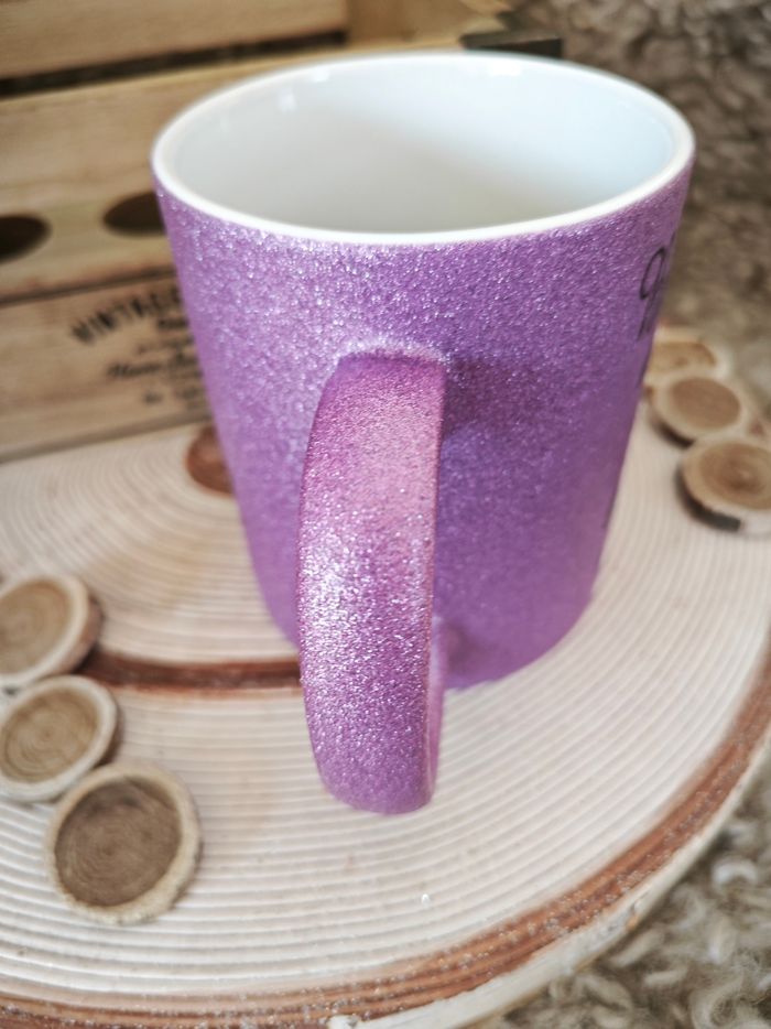 Tasse Glitter Rose Buvez des Paillettes - photo numéro 4