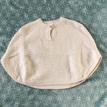 Poncho beige Bout’chou - 18 mois