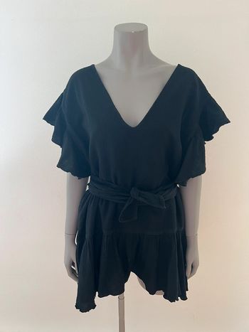 Robe Pia noire Josette -& Bernard