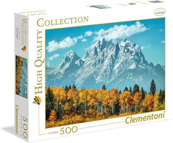 Clementoni puzzle "Grand Teton National Parc" en automne 500 pièces 35034