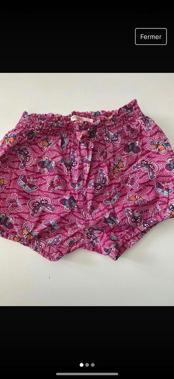 Short 18 mois très bon état