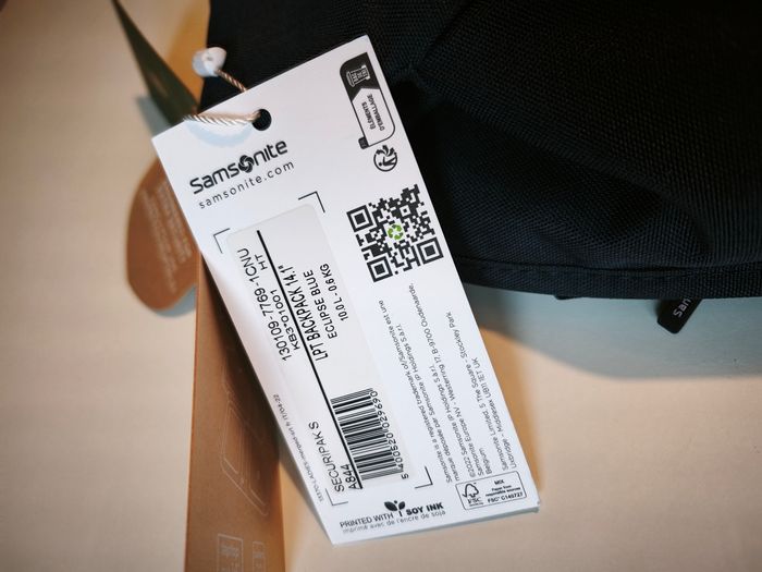 Sac à dos Samsonite Securipack antivol – PC 14,1’’ – Neuf avec étiquette - photo numéro 7