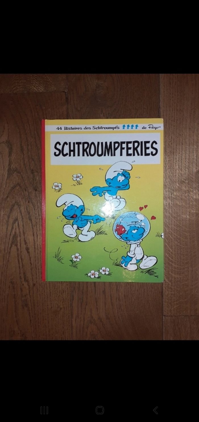 BD 44 histoires de Schtroumpfs schtroumpferies tome 1