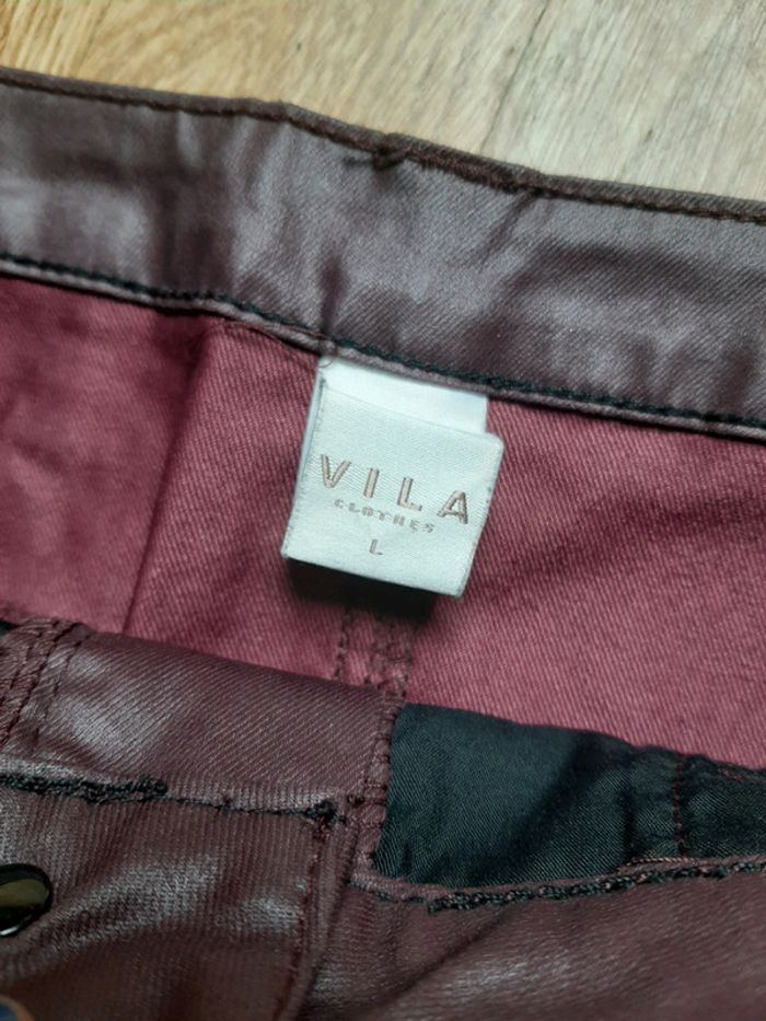 Jupe brillante façon simili - photo numéro 3