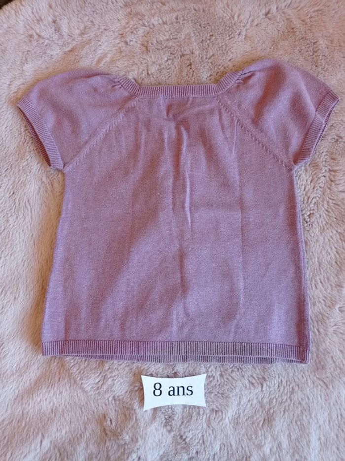 Pull manches courtes 8 ans - photo numéro 2