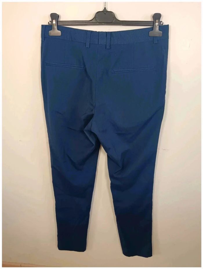 C27 pantalon marine H&M 46 - photo numéro 2