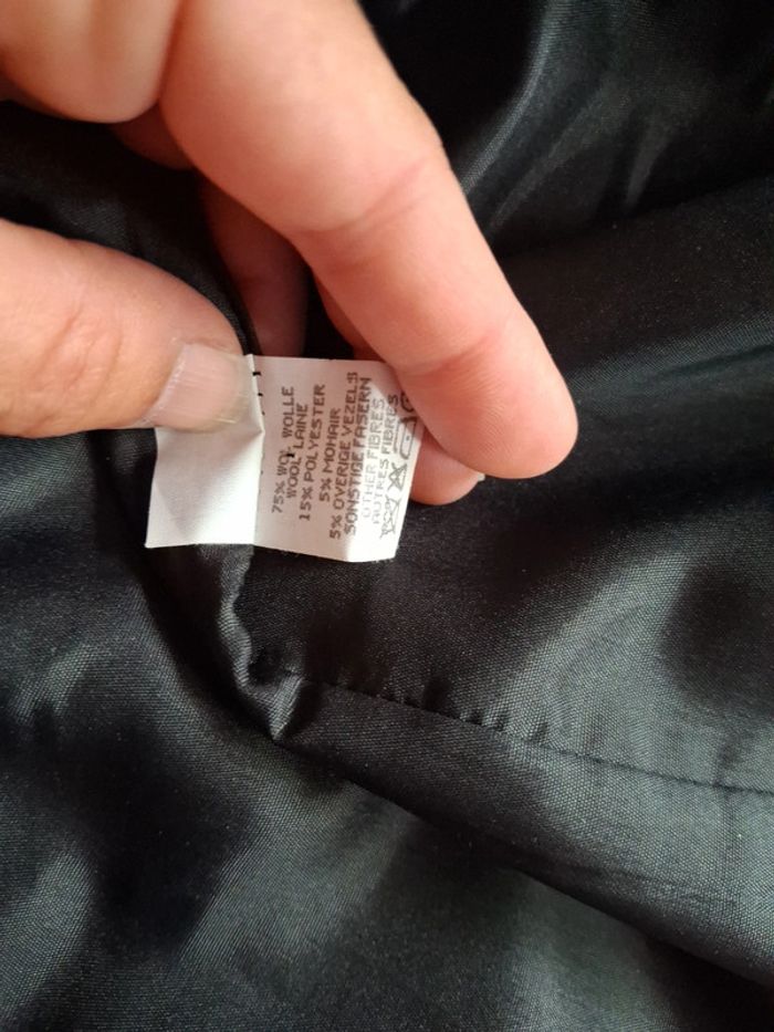Manteau noir gris foncé - photo numéro 11