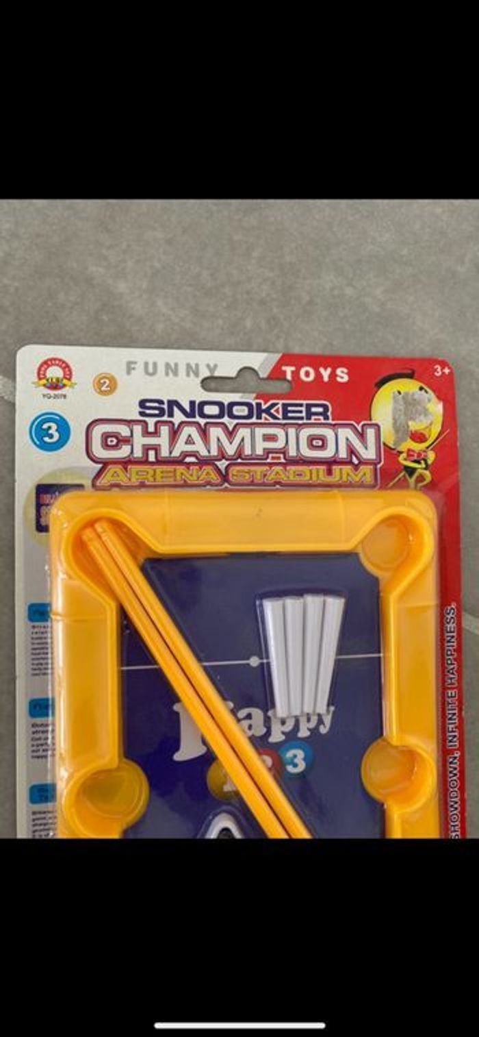 Jeu de poche et d'adresse billard 🎱 enfant - photo numéro 2