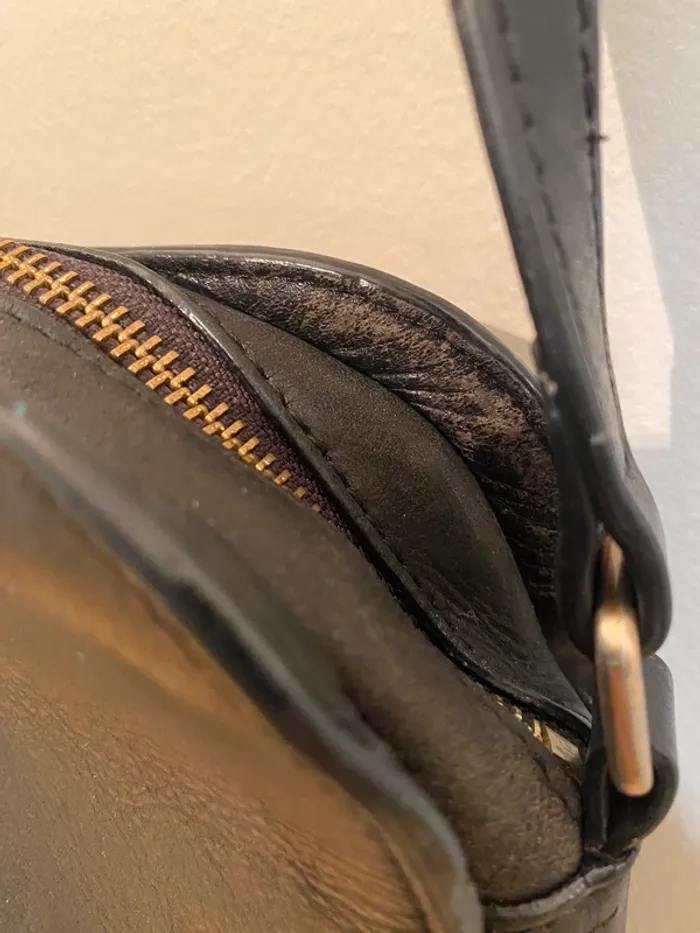 Sac bandoulière noir Lancaster - photo numéro 6