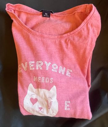 T-shirt Kiabi fille 8 ans – basique et confortable