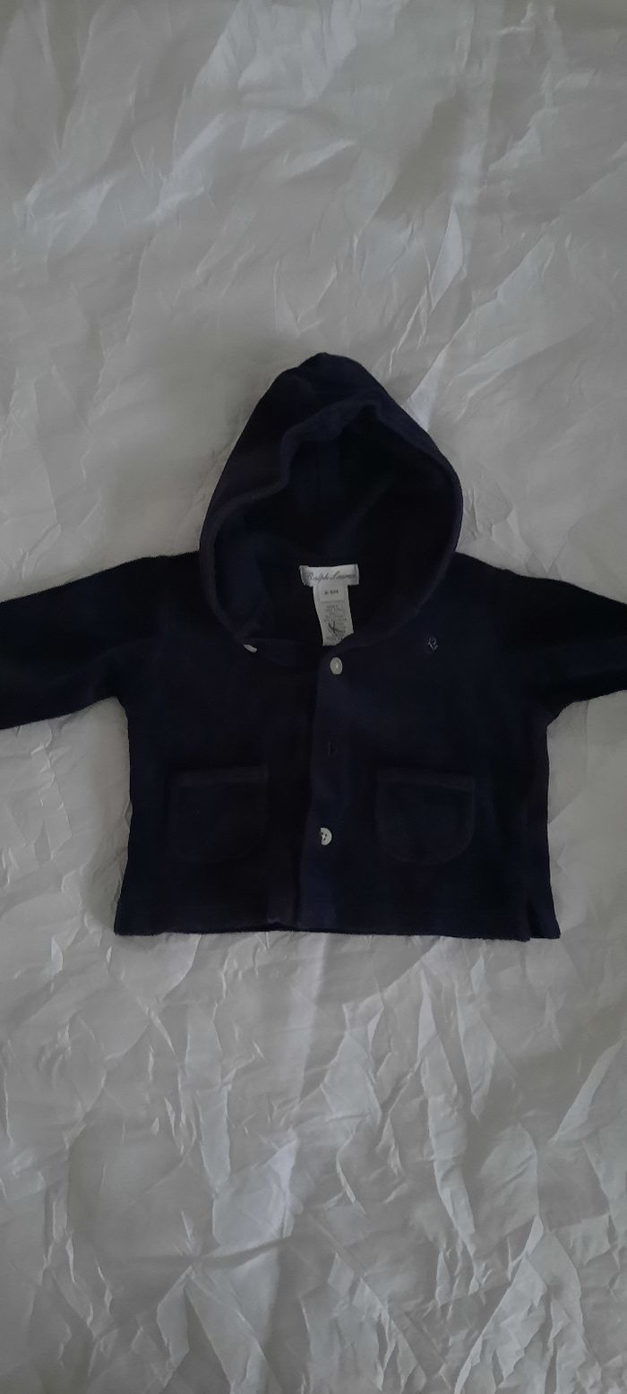 Vends veste à capuche bébé garçon