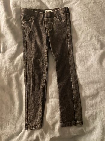 Jegging en jean noir 4 ans