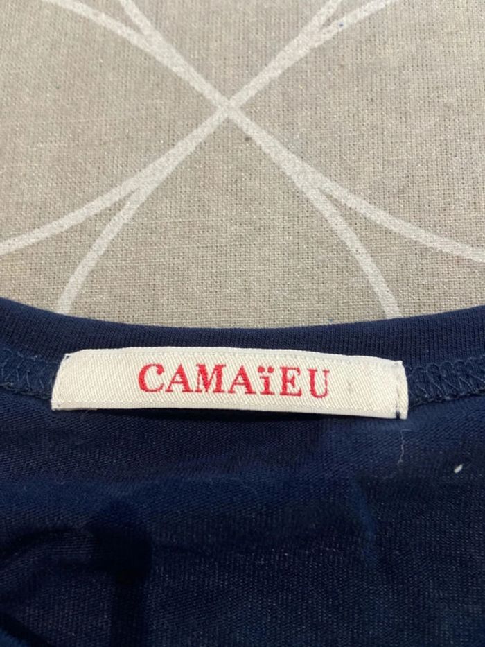 Teeshirt en voile camaïeu - photo numéro 3