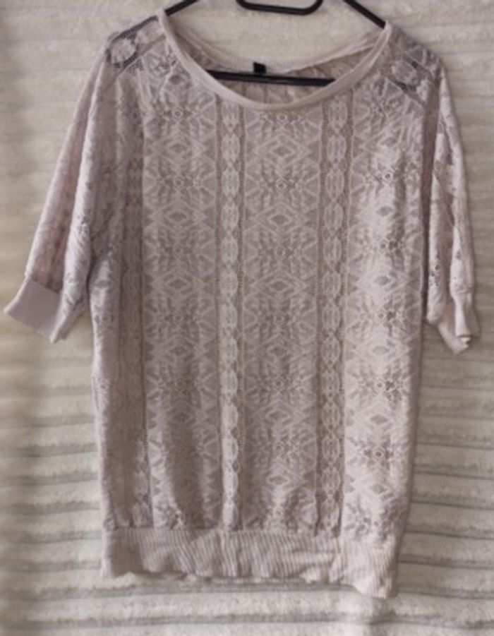 Haut femme en transparence