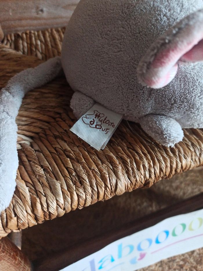 Peluche souris histoire d'ours tbe - photo numéro 3