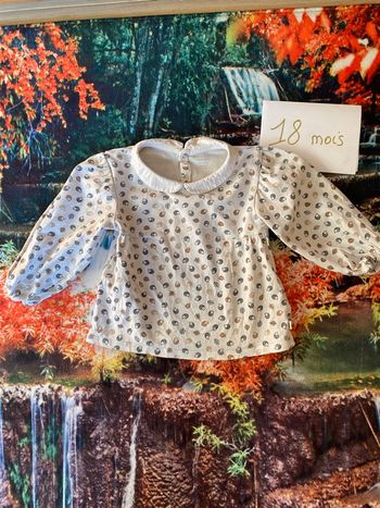 Blouse Obaïbi – 18 mois – Hiver/Demi-saison