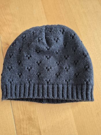 Bonnet bébé bleu marine