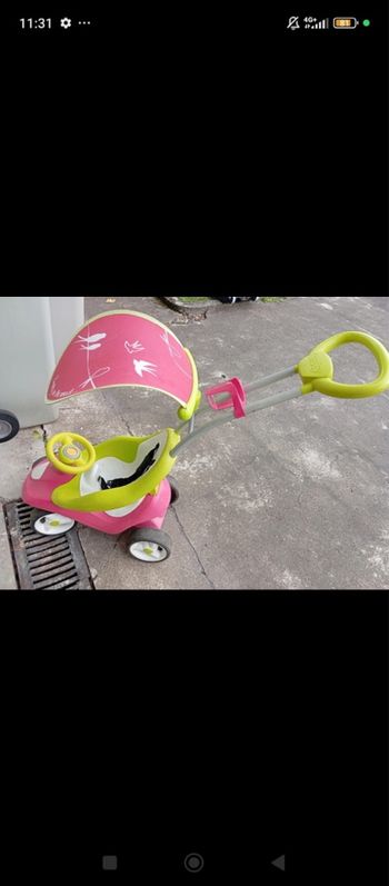 Voiture promenade  smoby