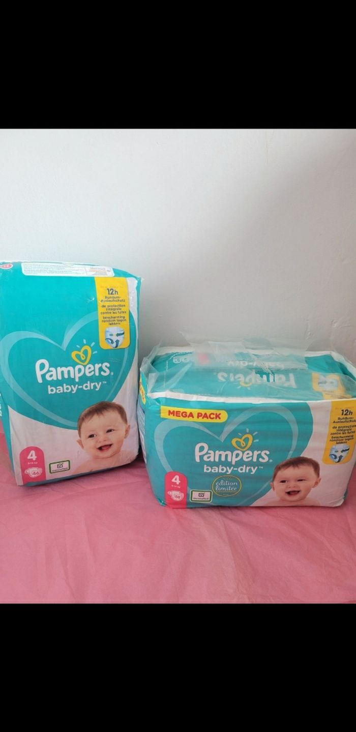 2 paquet de Couche Pampers