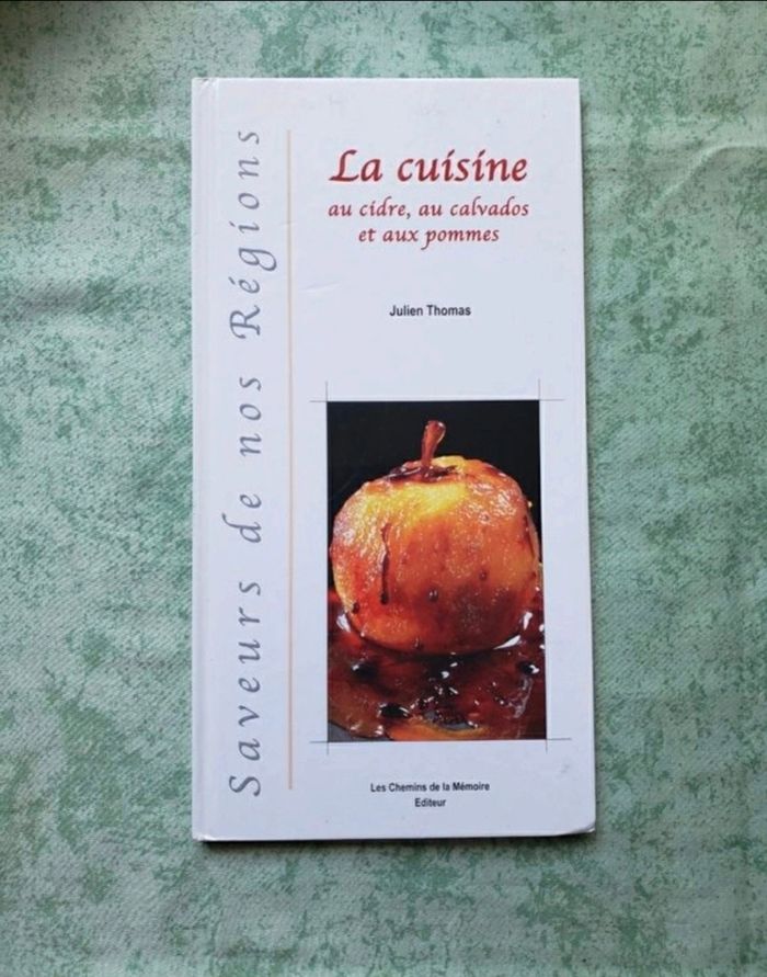 Livre la cuisine au cidre, au calvados et aux pommes