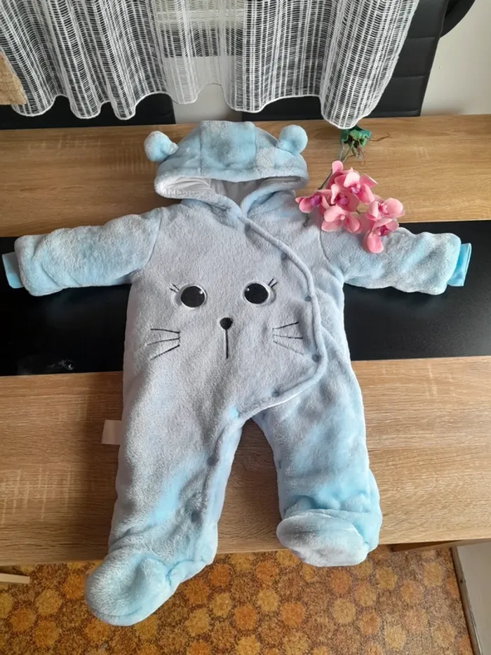 Gigoteuse bleu polaire 0 1 3 mois