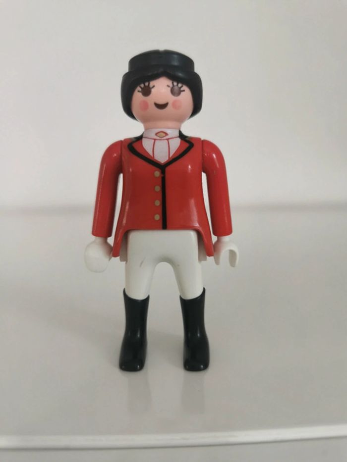 Playmobil personnage cavalière écuyere