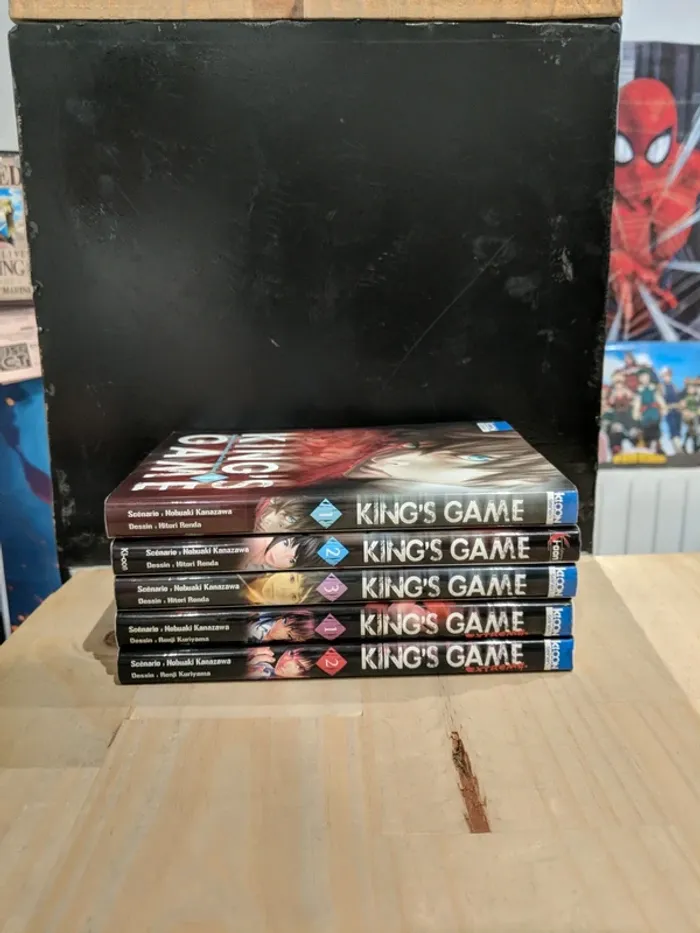 Lot King’s Game & King’s Game Extreme – 5 tomes