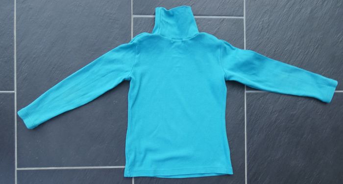 Joli sous pull col roulé uni fille 4 ans (104 cm) - photo numéro 3