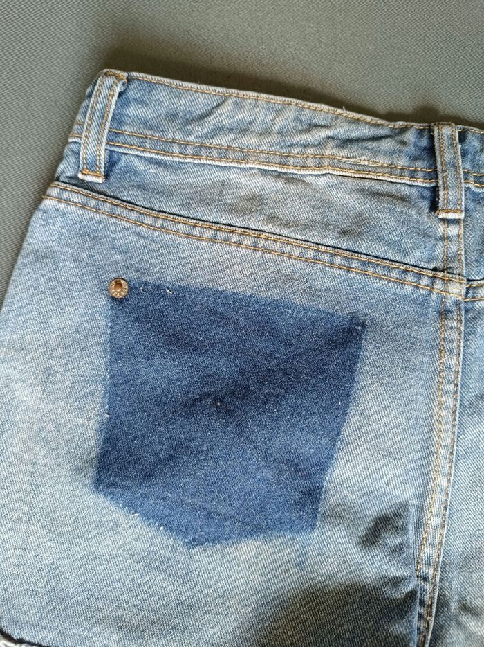 Short en jean dechiré 🌷 Taille 36 - photo numéro 8