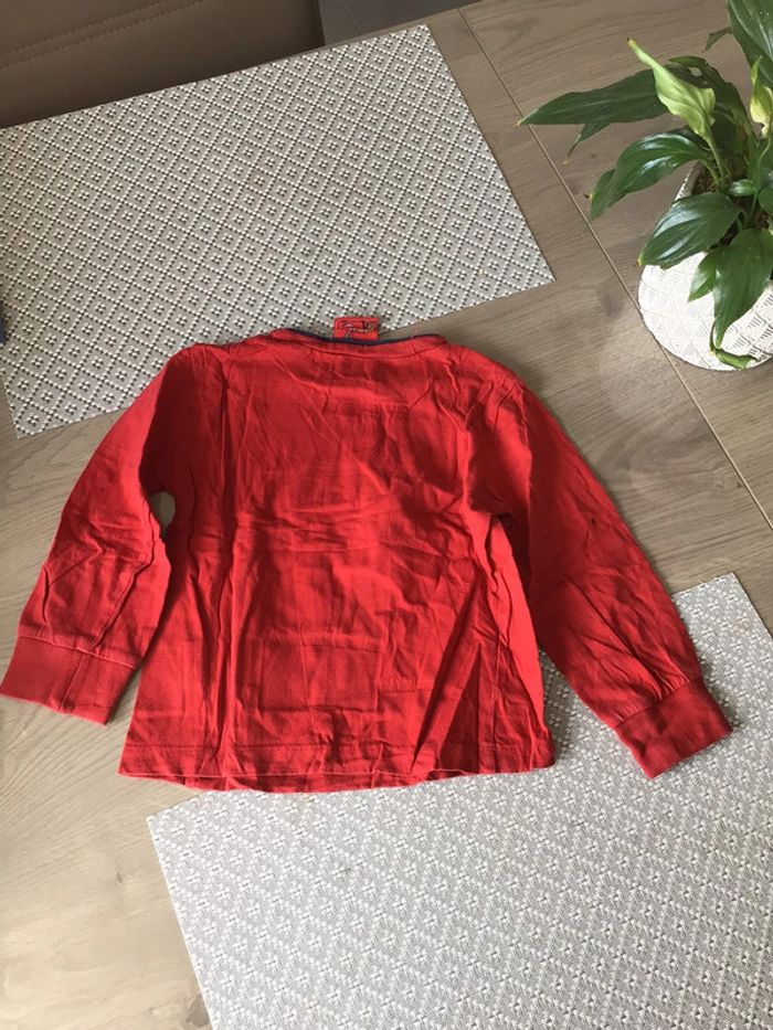 T-shirt manches longues cars 3 ans - photo numéro 2