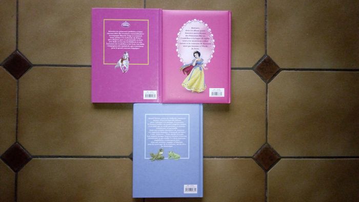Lot de 3 livres Disney thème Princesse - photo numéro 2