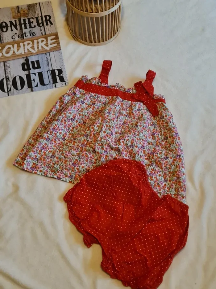 Ensemble tunique culotte 18 mois