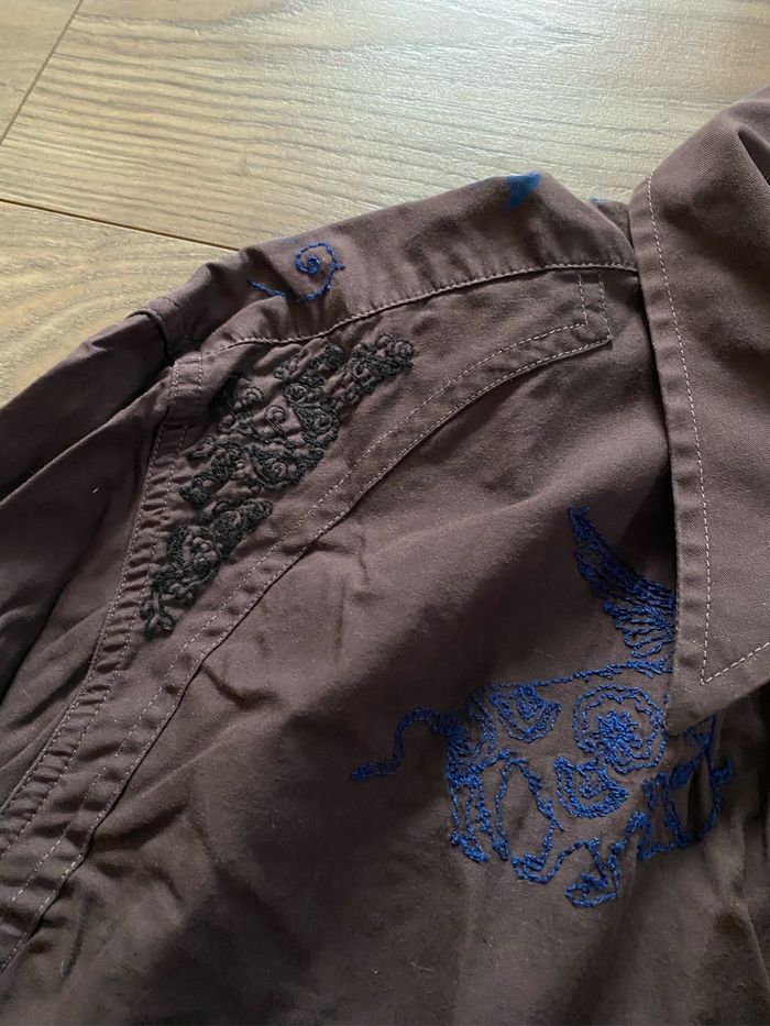 Chemise homme marron - photo numéro 5