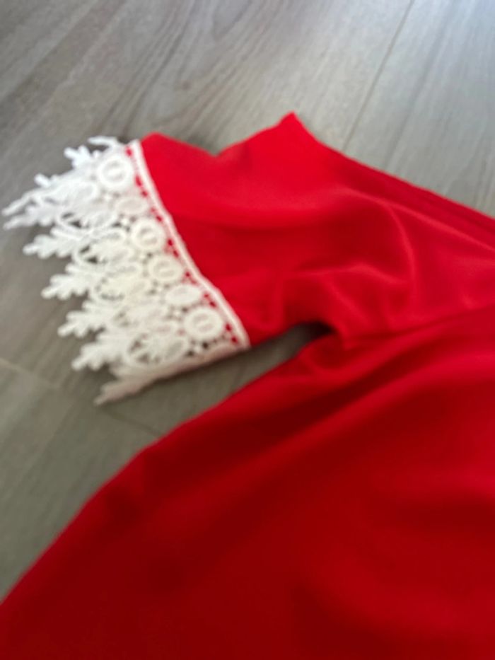 Haut rouge taille 40/42 - photo numéro 2