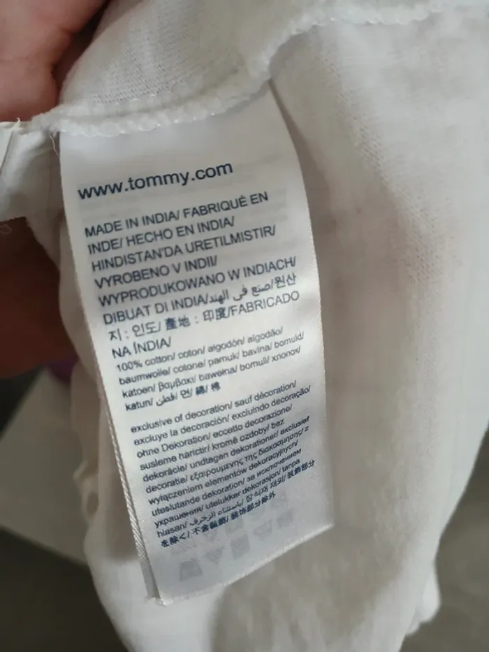 Tee shirt Tommy hilfiger enfant - photo numéro 5