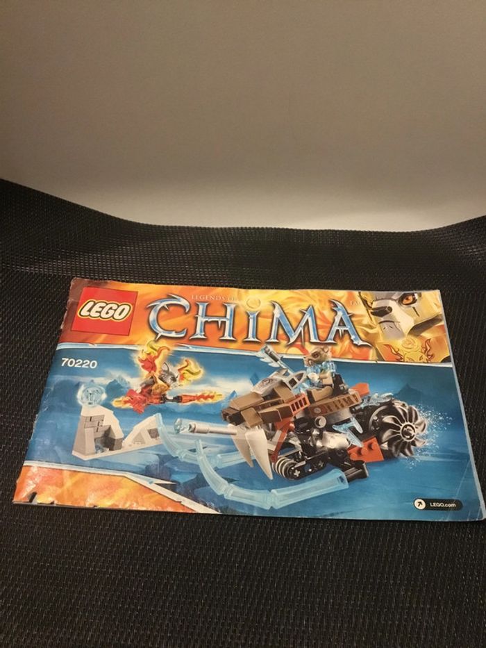 Lego Chima NOTICE set 70220 la moto sabre - photo numéro 2