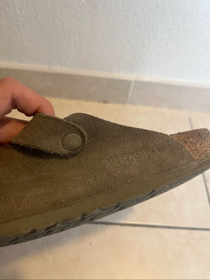 Birkenstock Boston taille 40 verte kaki - photo numéro 9