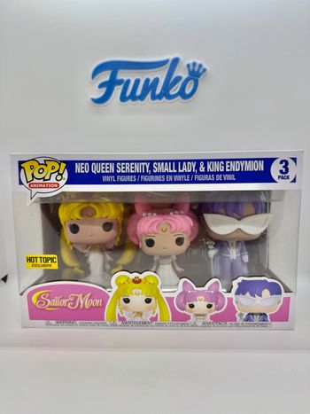 Funko Pop Sailor Moon Neo Queen Serenity Small Lady King Endymion 🇺🇸 