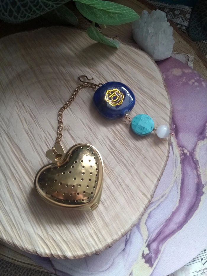 Perles et chaîne de Boule à thé - photo numéro 2