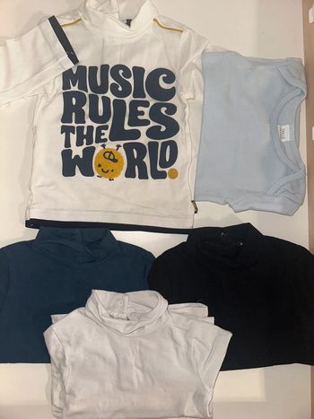 Lot de col roulé bébé