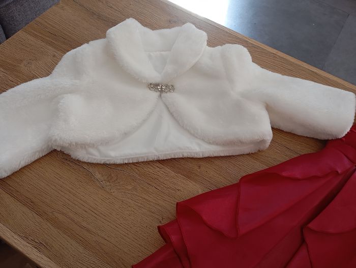 Robe soirée avec gilet neuf 4 ans - photo numéro 3
