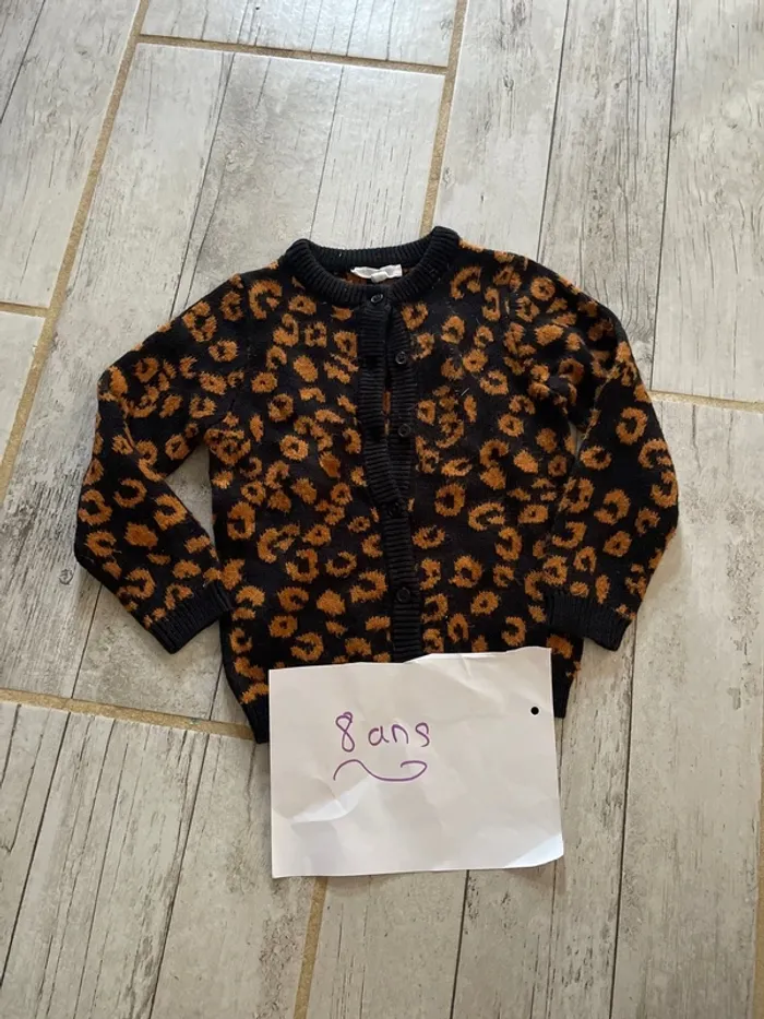 Très joli gilet hiver fille 8 ans