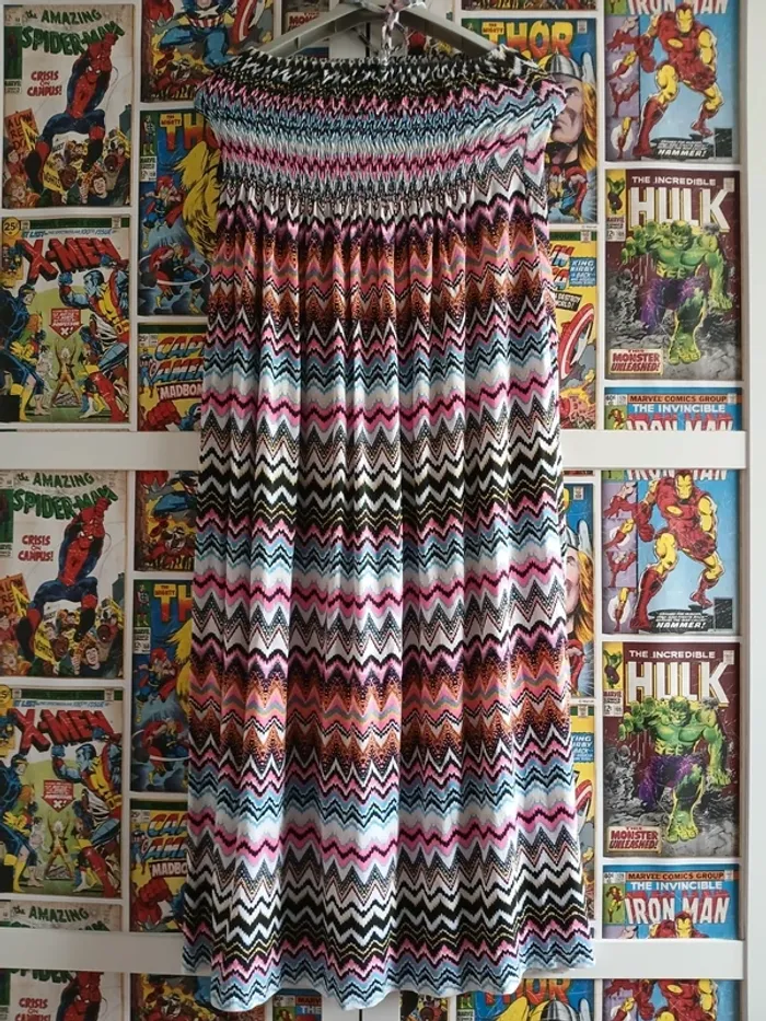 Robe longue bustier femme taille 38 - photo numéro 2