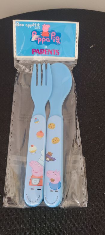 Couverts Peppa Pig
