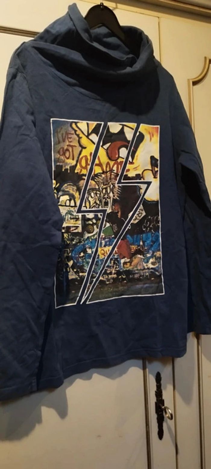 Pull a col roulé garçon